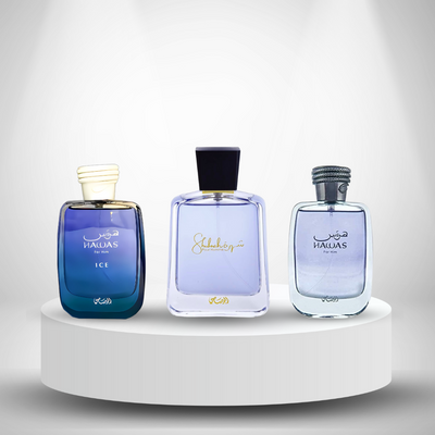 Combo Rasasi Hombre – combo de 3 decants Mixperfume