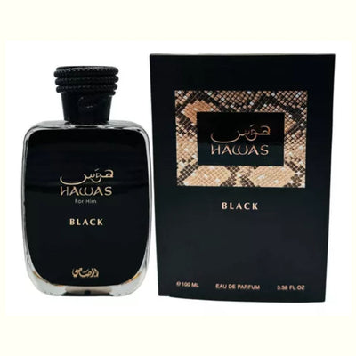 Hawas Black de Rasasi – decant original Mixperfume