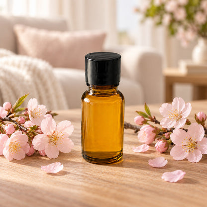 Aceite de Cherry Blossom ambientando el hogar
