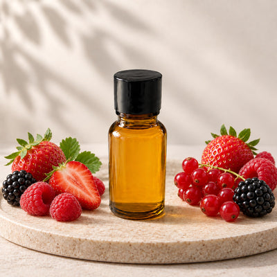 Aceite de Frutos Rojos de Mixperfume, frasco de 20 ml