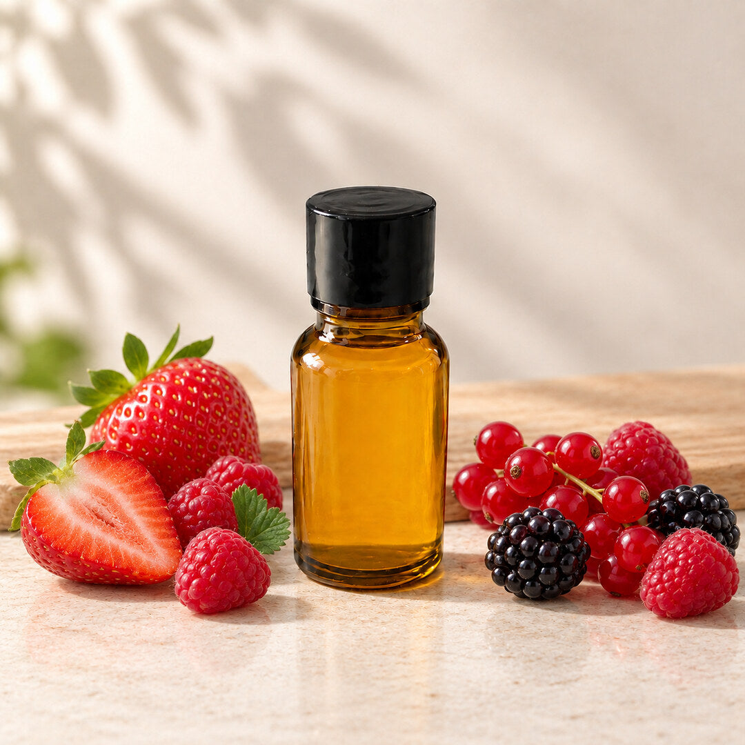 Ingredientes del Aceite de Frutos Rojos