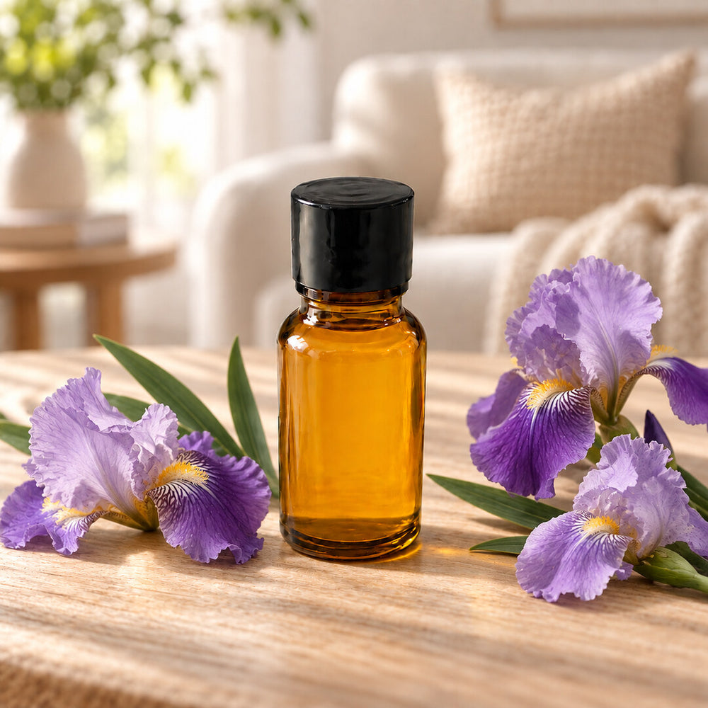 Aceite de Iris en ambiente