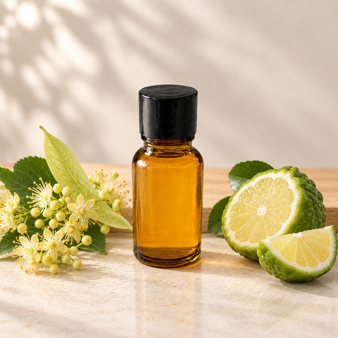 Ingredientes del Aceite de Tilo y Bergamota